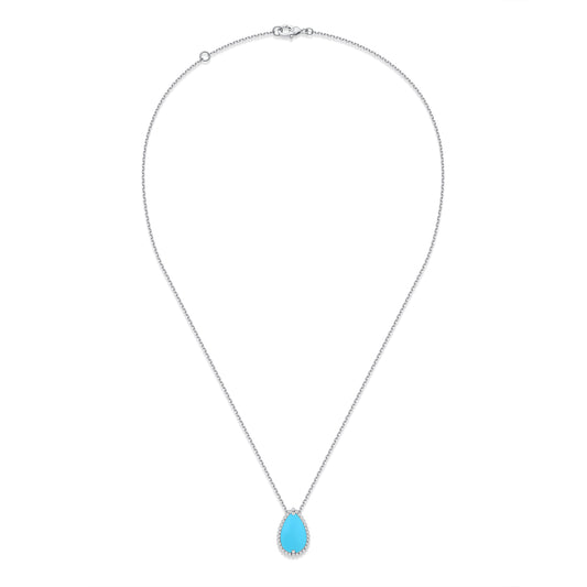 Rain drop necklace